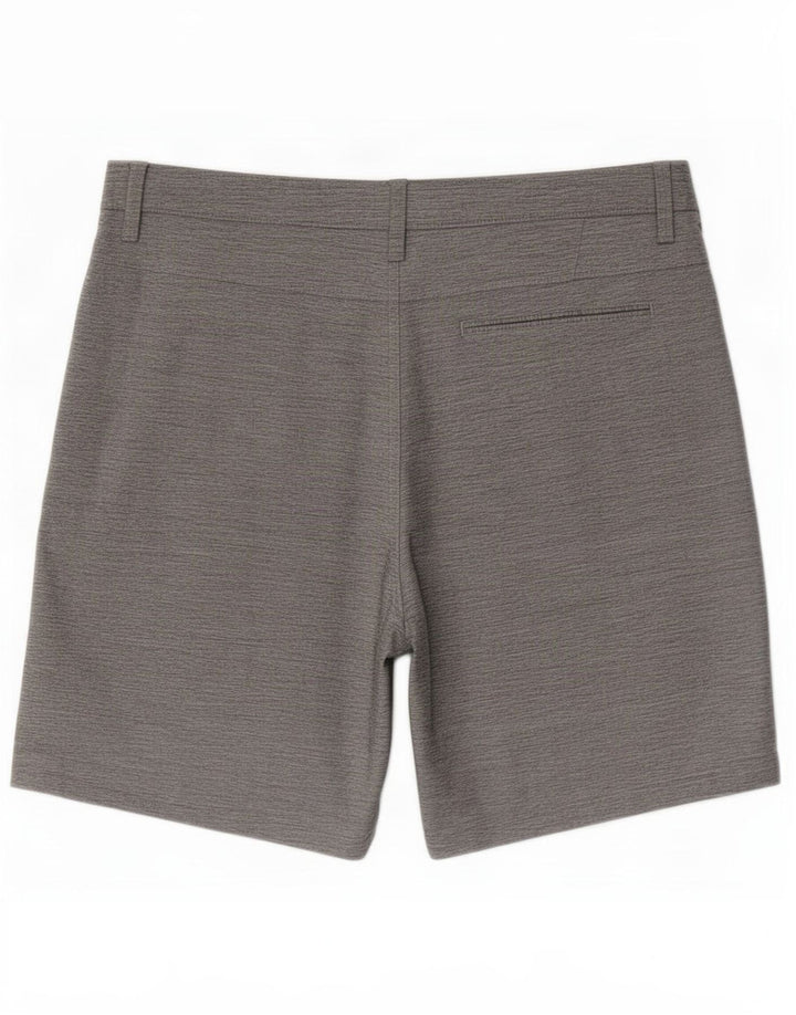 Hurley Muške chino kratke hlače Large W34 sivi flekasti poliester