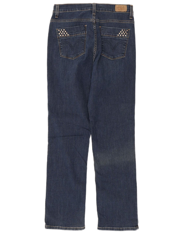 Levi's ženske 512 ravne traperice US 10 Large W28 L29 tamnoplave