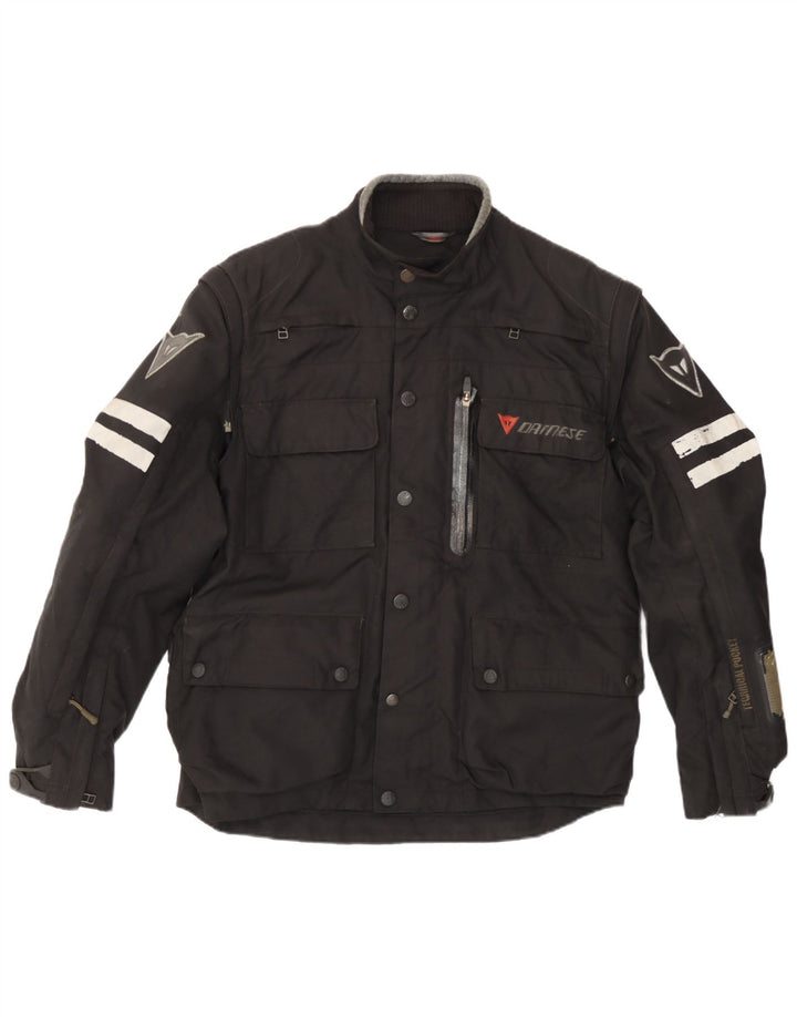 Muška bomber jakna Moto Racer Dainese, veličina 50 srednje crne boje