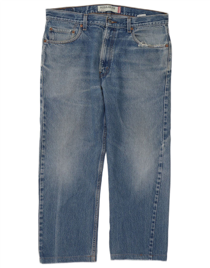 Levi's muške 505 ravne traperice regularnog kroja W36 L26 plavi pamuk