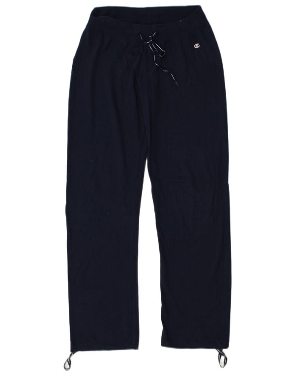 CHAMPION Womens Heritage Classics Tracksuit Trousers UK 6 XS Navy Blue