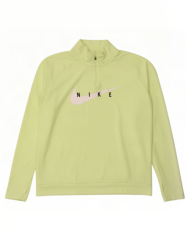 Nike muška majica dugih rukava, veliki zeleni poliester
