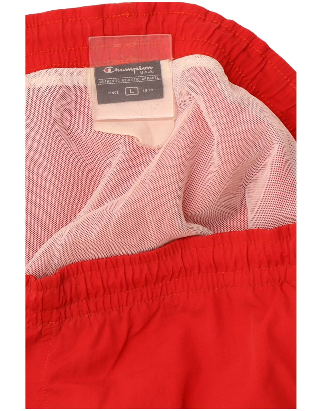 CHAMPION Muške kratke kupaće hlače velike crvene boje