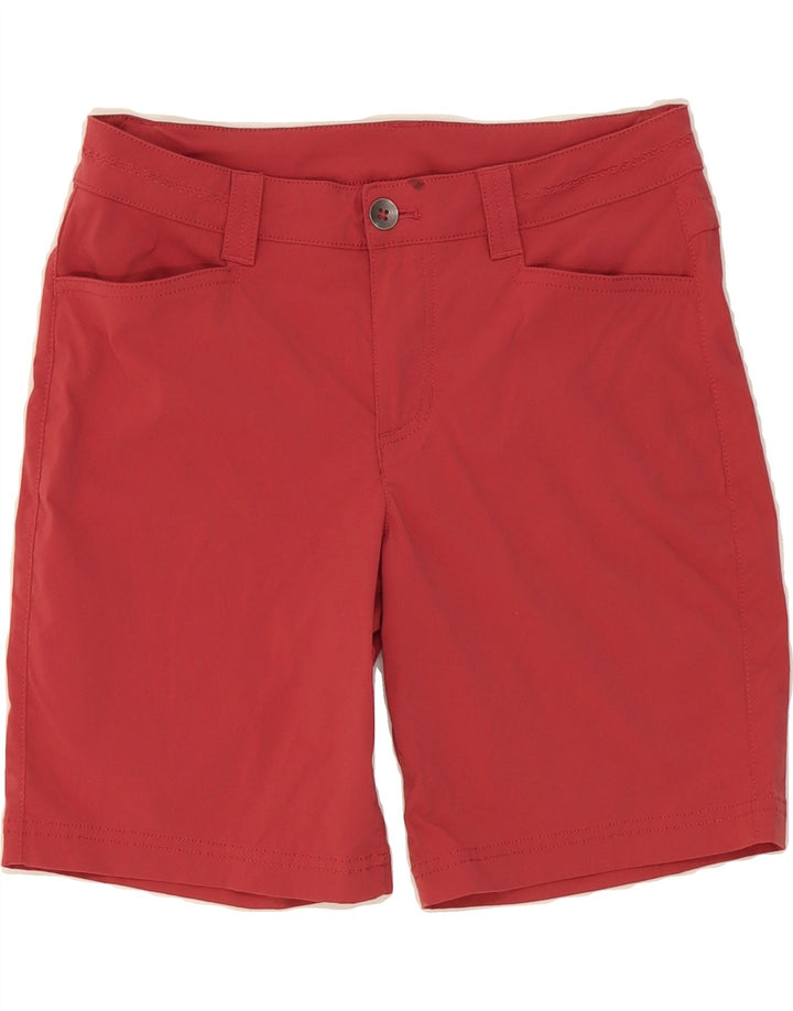 EDDIE BAUER Womens Casual Shorts US 4 Small W27 Red Nylon Vintage Eddie Bauer and Second-Hand Eddie Bauer from Messina Hembry 