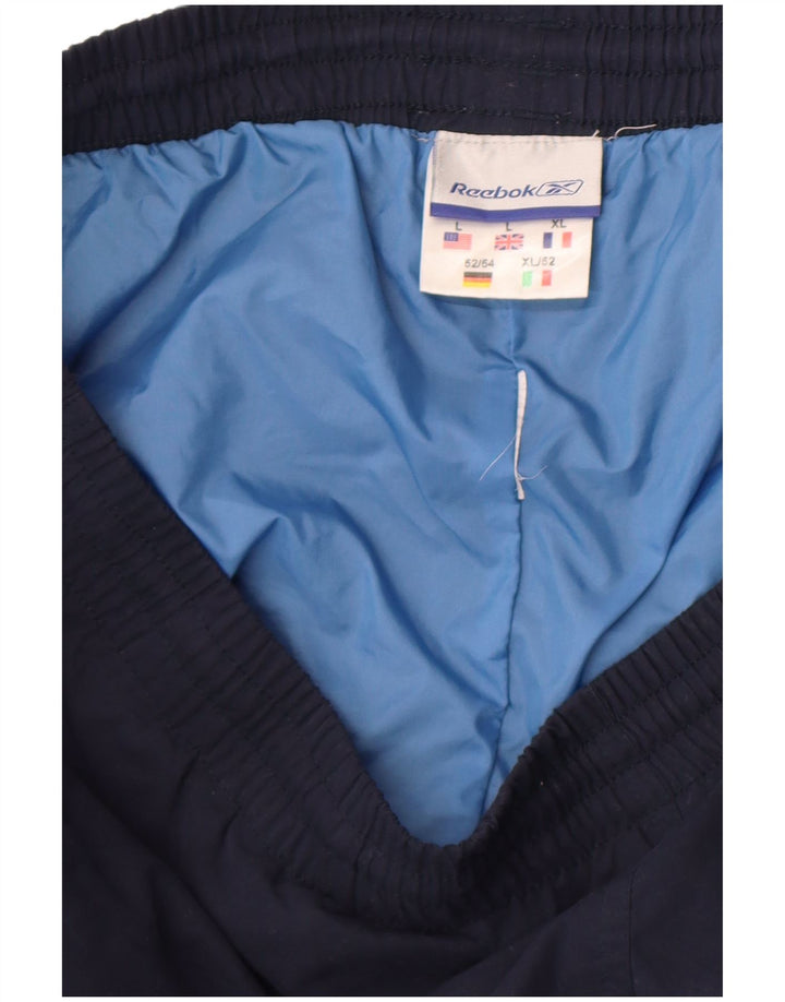 Reebok muška trenirka hlače Joggers Large tamnoplave