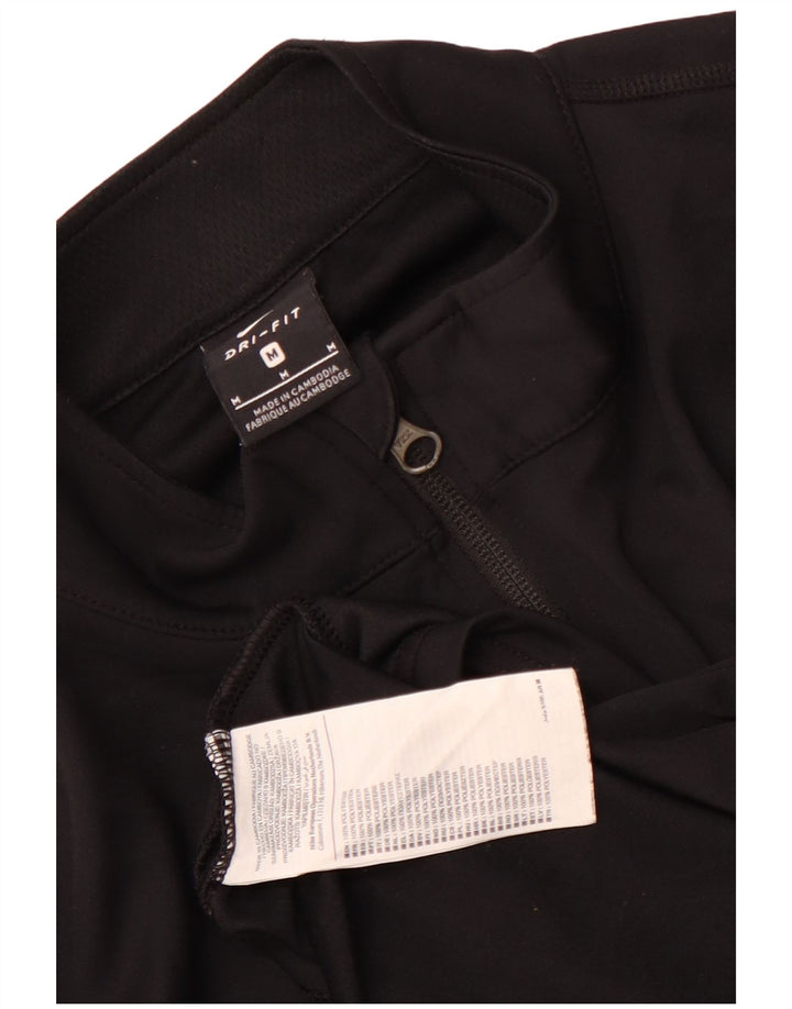 Nike Dri Fit gornja jakna za trenirku Srednji crni poliester