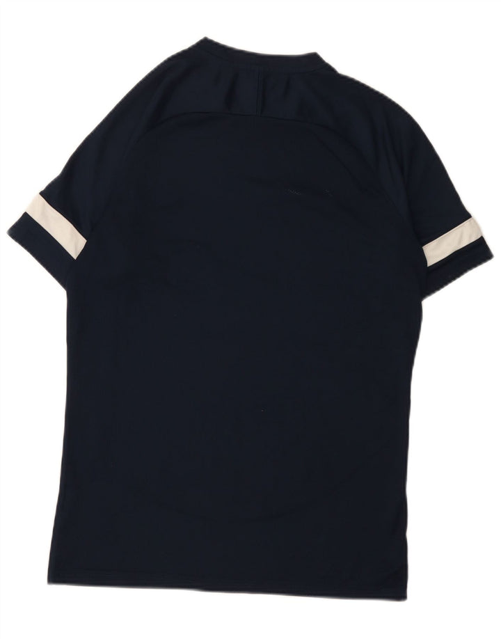 Nike Dri Fit T-Shirt Top srednje tamnoplave poliesterske boje