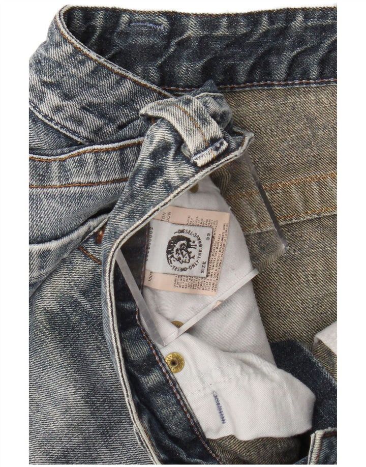 DIESEL Muške ravne traperice W33 L30 Plavi pamuk