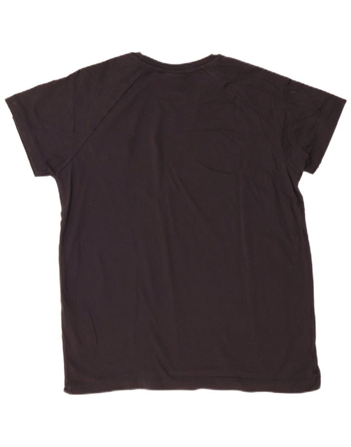 Champion ženska majica kratkih rukava s grafičkim motivima XL, crni pamuk