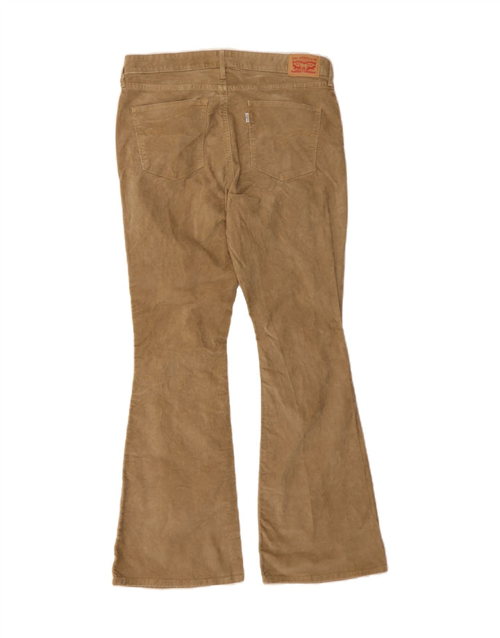 LEVI'S Womens Bootcut Casual Trousers W32 L31 Beige Cotton Vintage Levi's and Second-Hand Levi's from Messina Hembry 