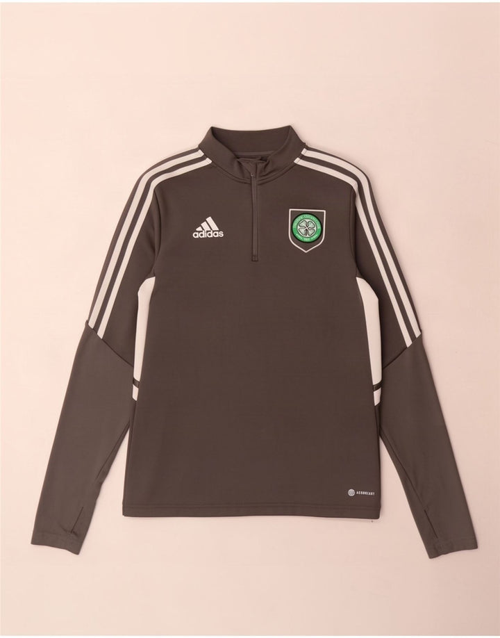 Adidas trenirka za dječake Graphic Pullover Top 13-14 Years Grey