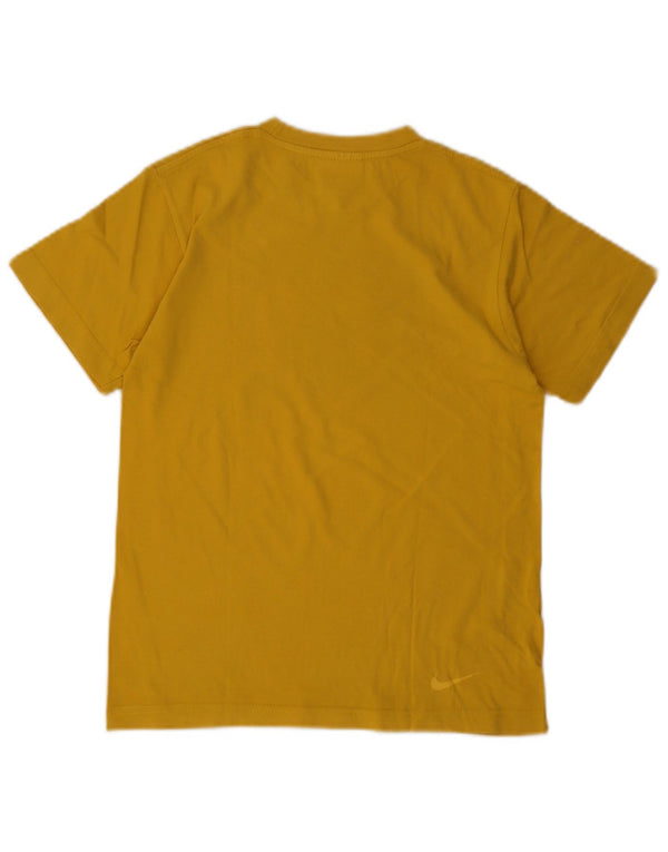 Nike Boys Graphic T-Shirt Top 10-11 Years srednje žuti pamuk