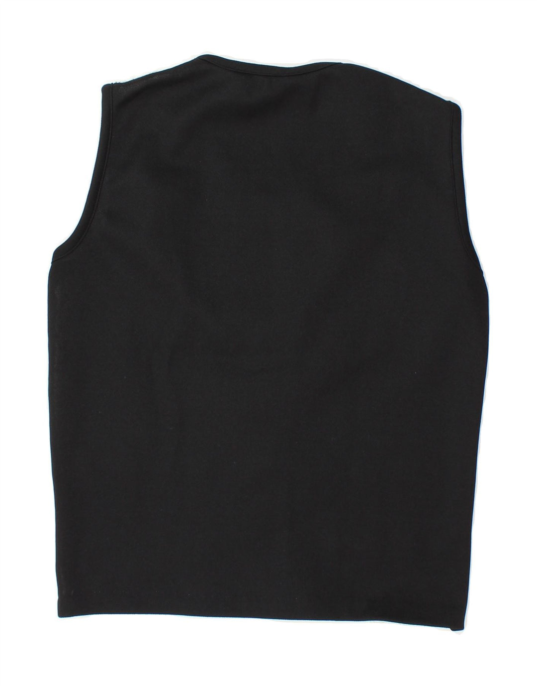 TREVIRA Womens Sleeveless Blouse Top IT 42 Medium White Polyester Vintage Trevira and Second-Hand Trevira from Messina Hembry 