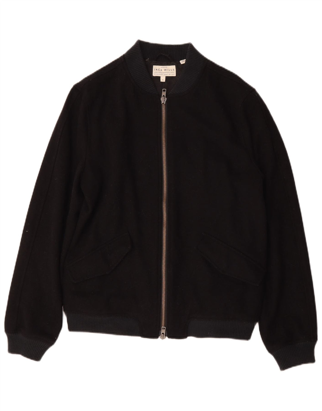 Jack Wills muška bomber jakna UK 38 Srednje tamnoplava vuna