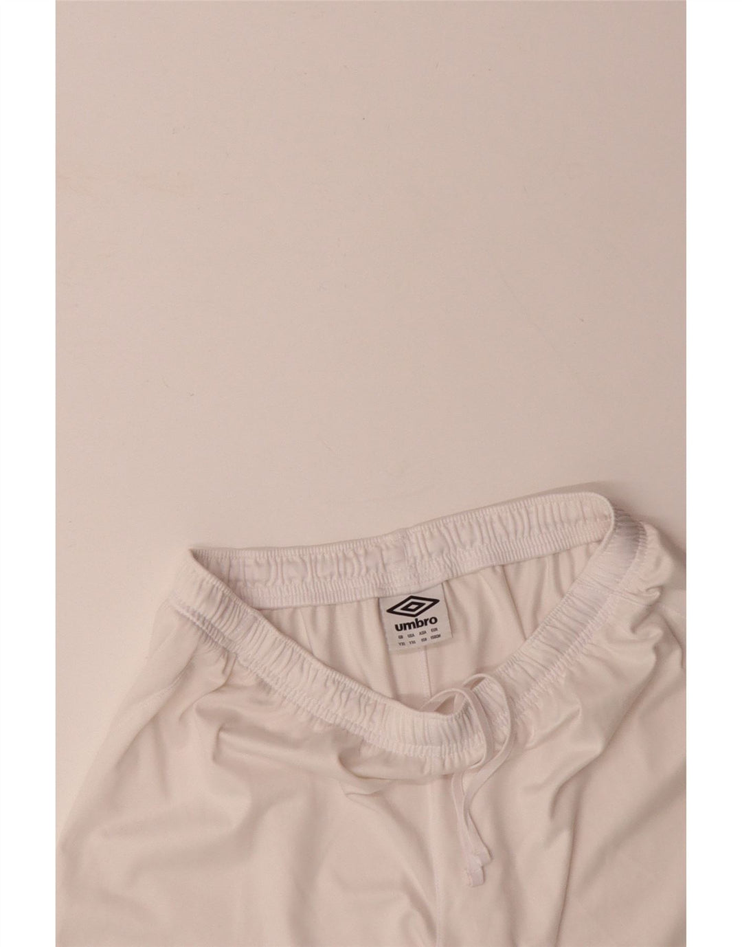 UMBRO Sportske kratke hlače za dječake 13-14 godina XL bijeli poliester u boji