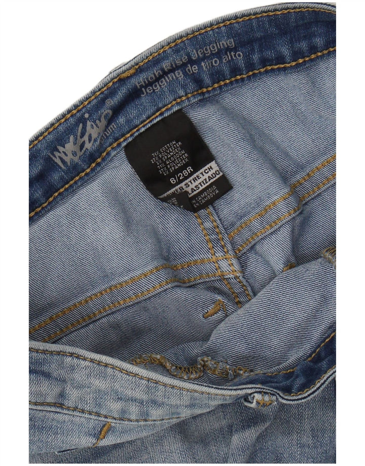 MOSSIMO Ženske jakne traperice visokog struka US 6 Medium W28 L28 Plave
