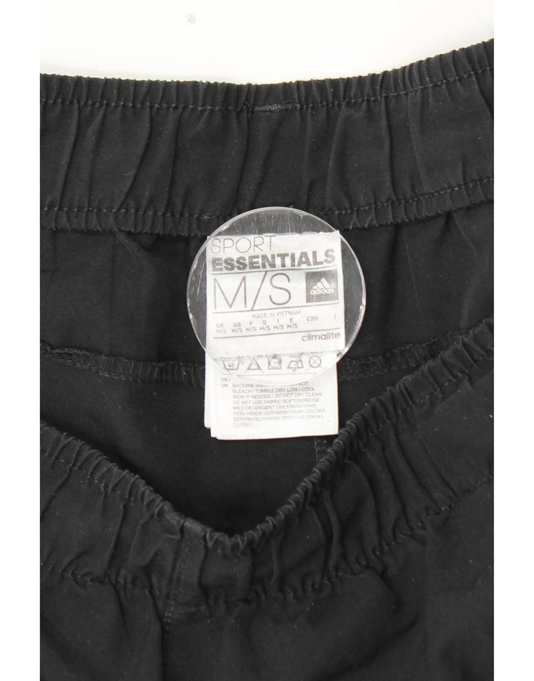 ADIDAS Muške Climalite Trenirke Hlače srednje crne boje od poliestera