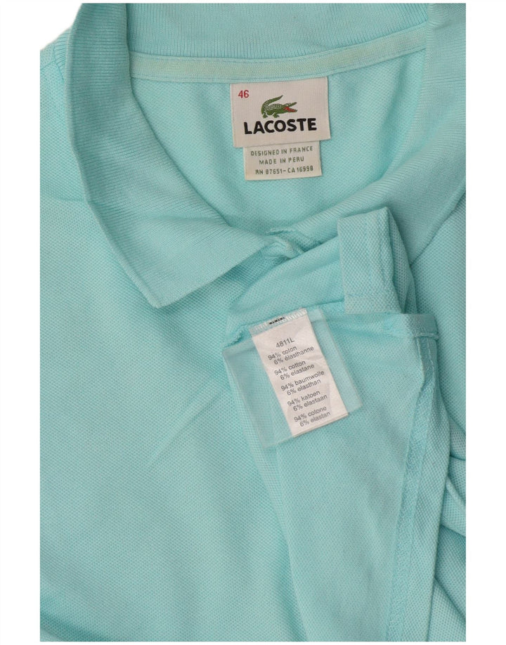 Lacoste ženska polo majica veličina 46 XL plavi pamuk