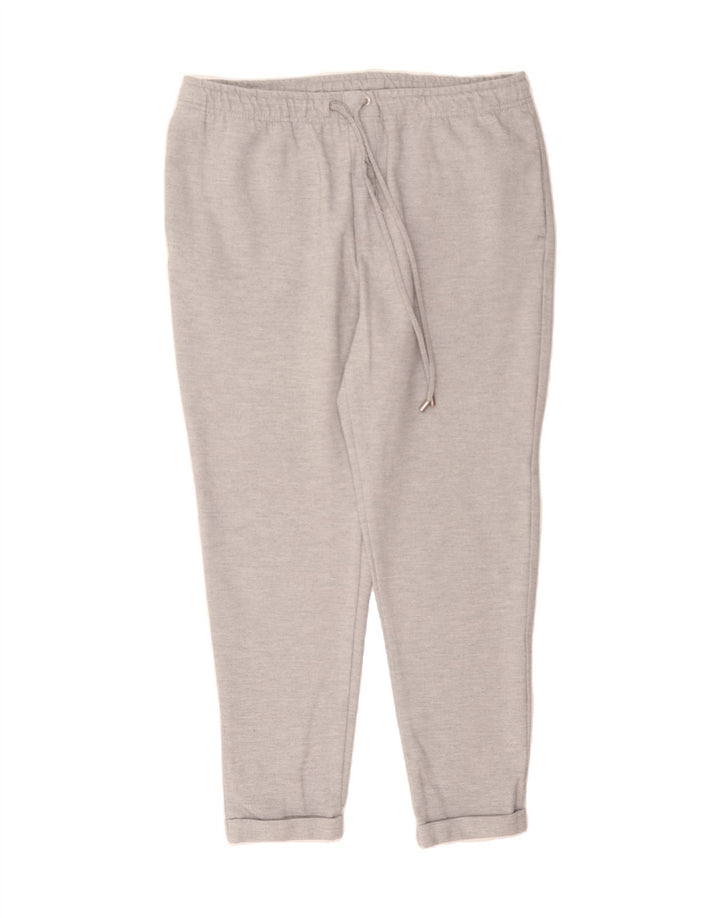 ZARA Womens Tracksuit Trousers UK 18 XL Grey Vintage Zara and Second-Hand Zara from Messina Hembry 