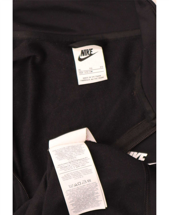 Nike Boys Graphic Trenirka Gornja jakna 12-13 godina XL crna poliester
