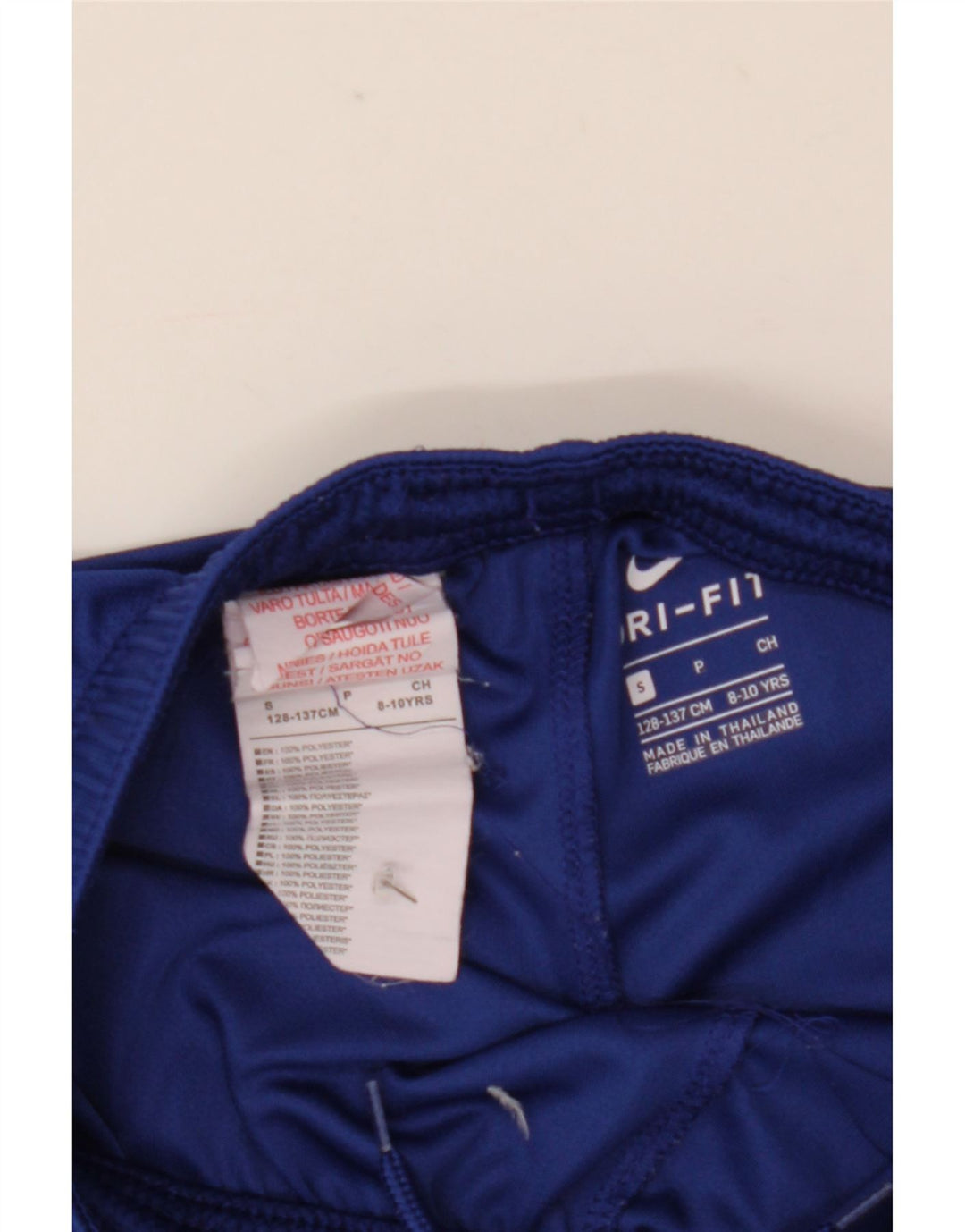 Male sportske kratke hlače Nike Boys Barcelona 8-9 godina, tamnoplavi poliester