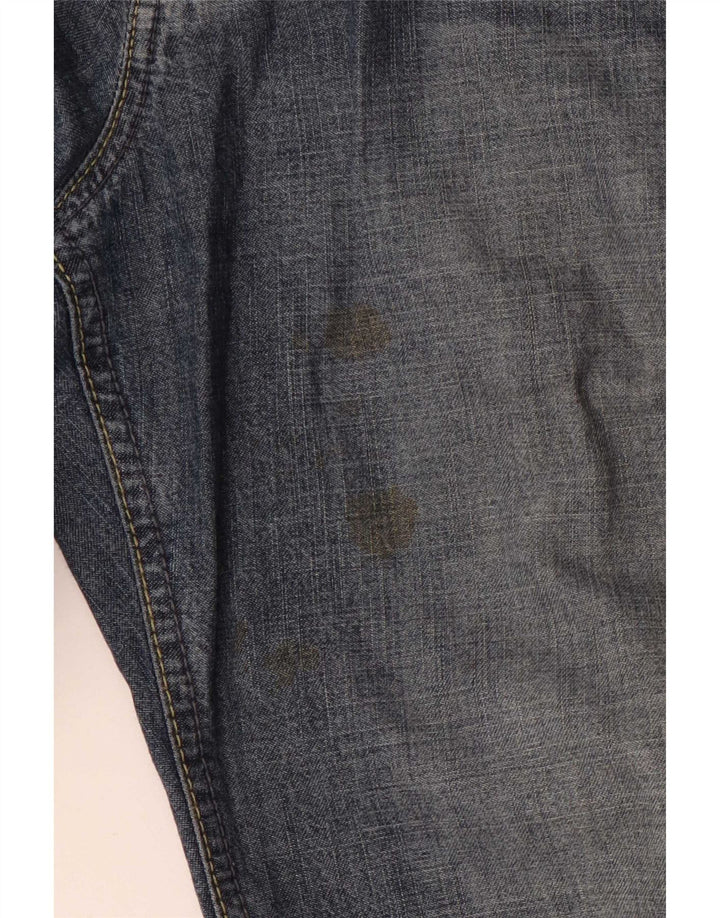 Marlboro Classics Mens Straight Jeans W33 L32 Plavi pamuk
