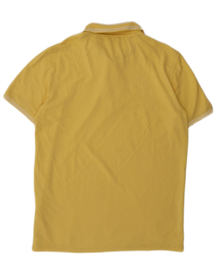 CHAMPION Muška polo majica Easy Fit srednje žuti pamuk