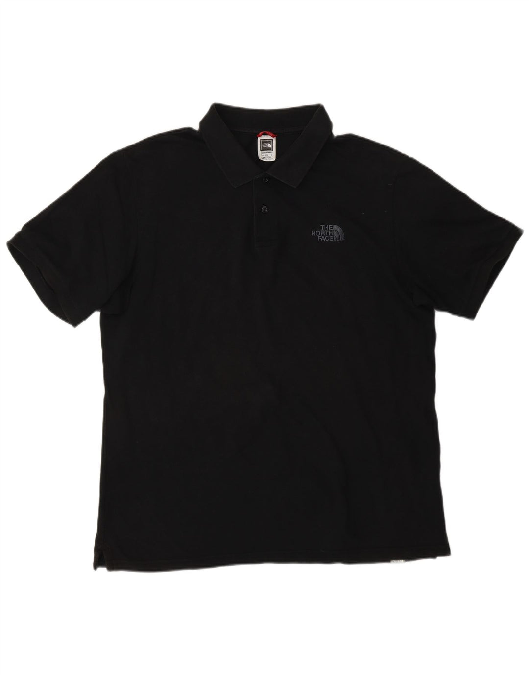 THE NORTH FACE Velika muška polo majica, crni pamuk