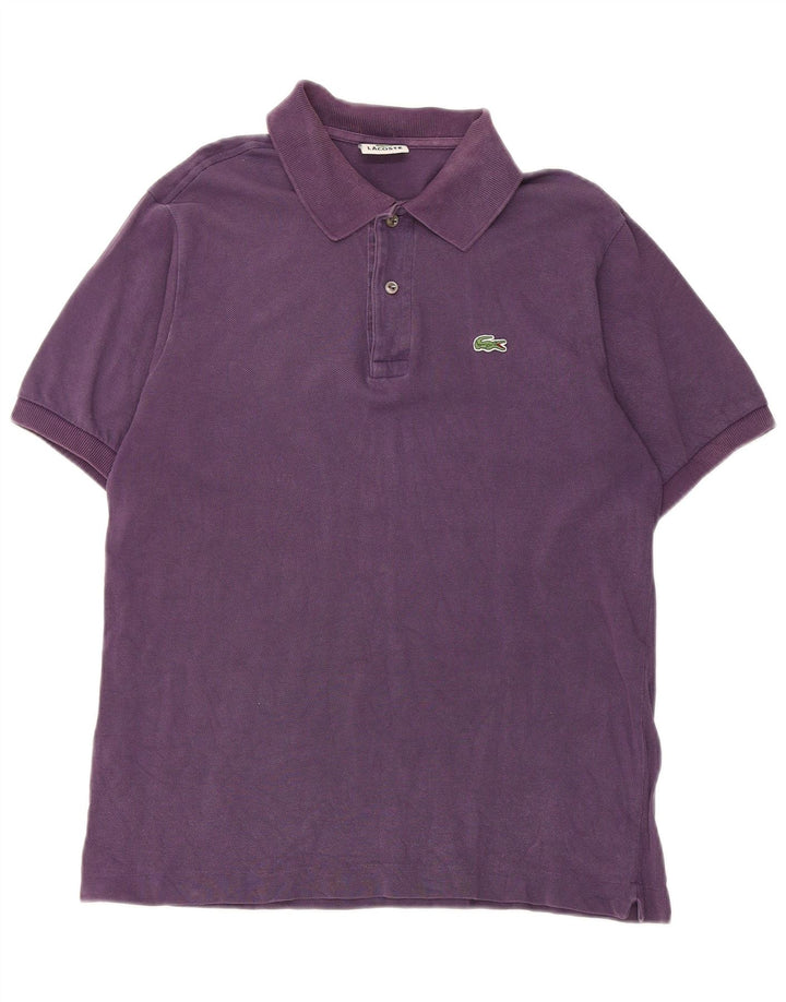Lacoste muška polo majica veličine 4 srednje ljubičasta pamuk