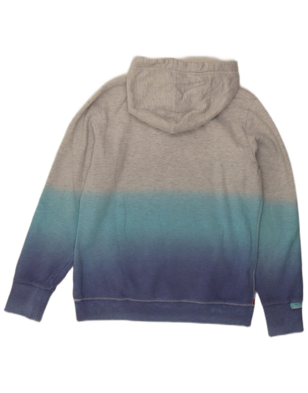 Superdry ženska majica s kapuljačom s kapuljačom UK 18 XL Sivi Tie Dye Pamuk