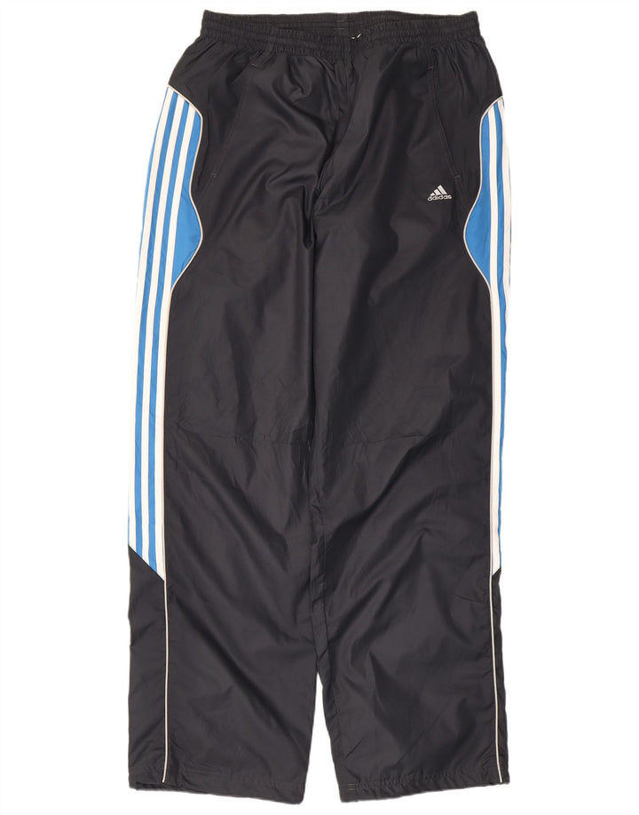 Adidas muške hlače za trenirku XL sivi poliester u boji