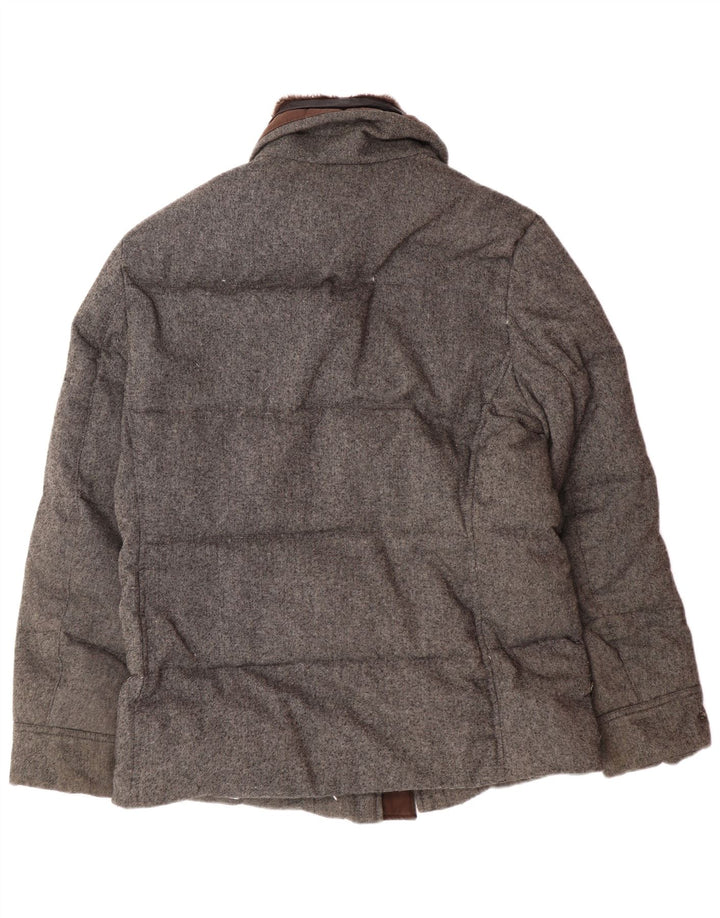 Michael Kors muška podstavljena jakna UK 40 veliki sivi poliester