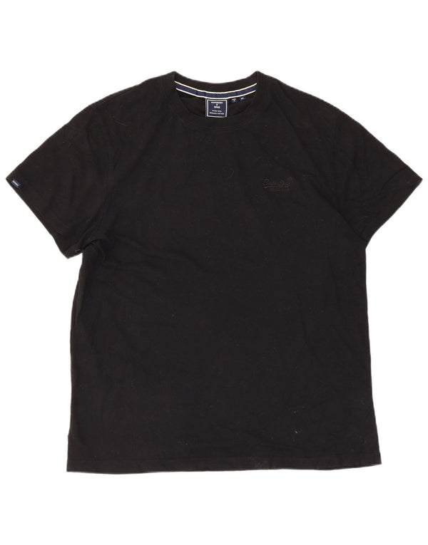 Superdry muška majica XL crni pamuk