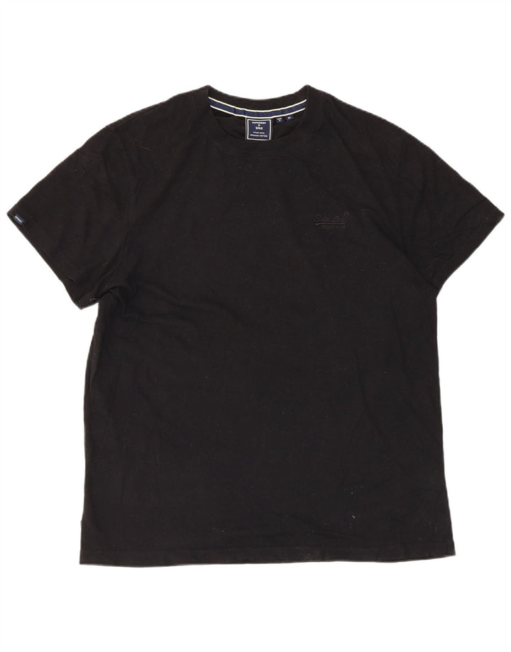 Superdry muška majica XL crni pamuk