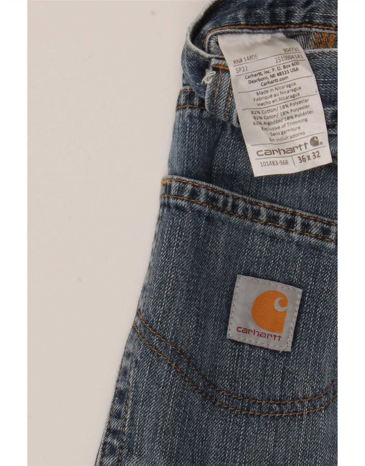 Carhartt muške ravne traperice W36 L32 plavi pamuk