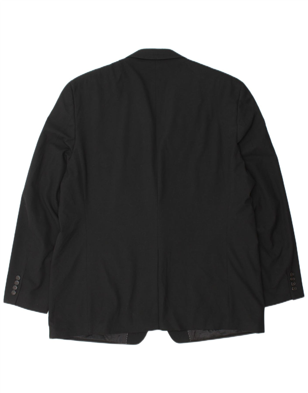 CHAPS Muška duga jakna sako s 2 gumba UK 48 4XL crni poliester