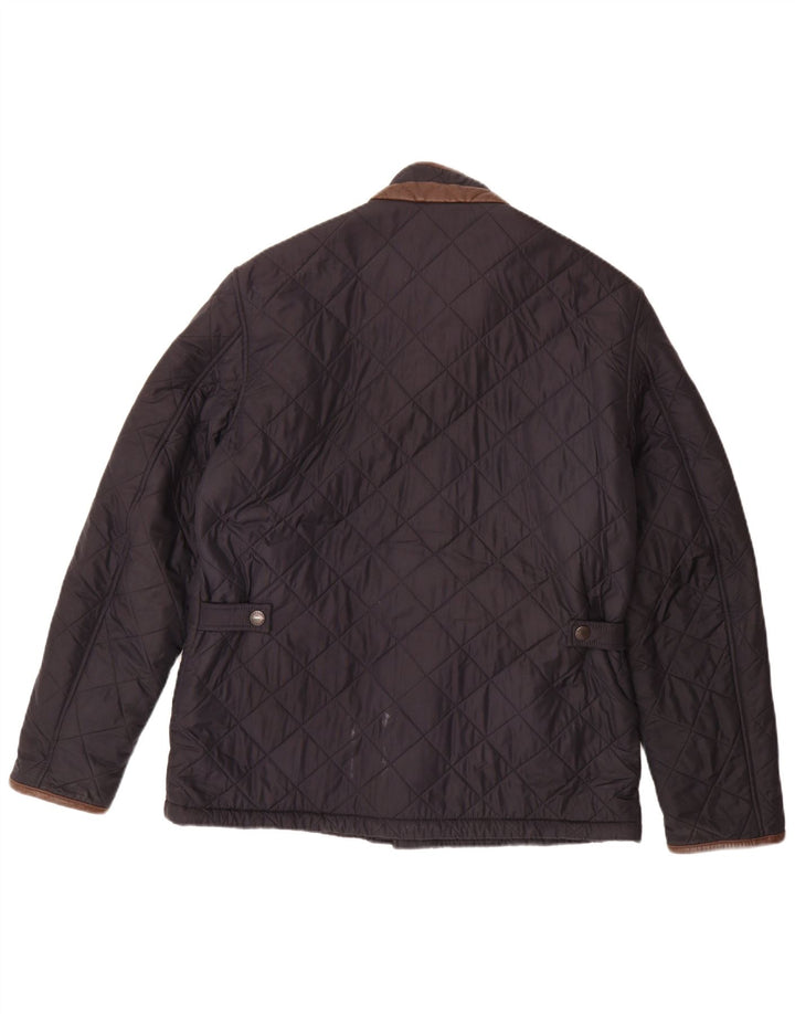 Barbour muška prošivena jakna UK 40 Large tamnoplava
