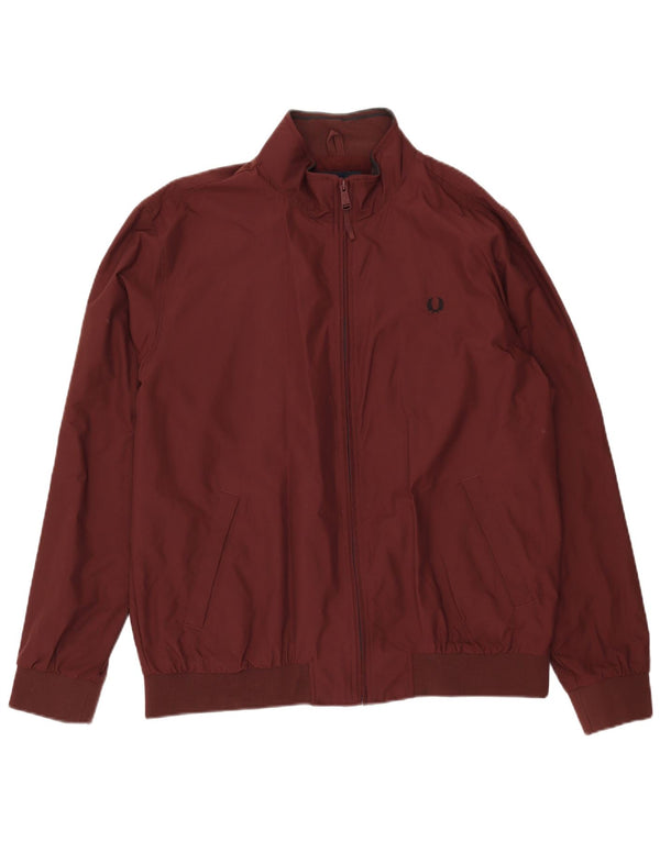 FRED PERRY Muška bomber jakna UK 42 XL Bordo poliamid