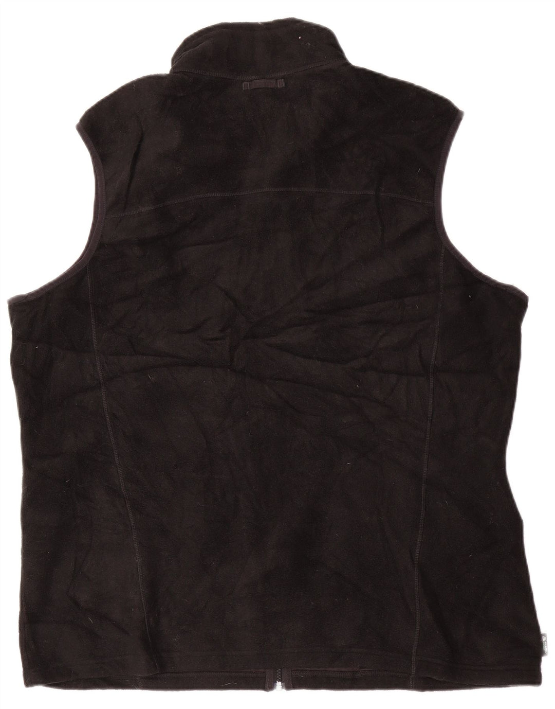 EDDIE BAUER Muška jakna od flisa s visokom postavom UK 42 XL crni poliester