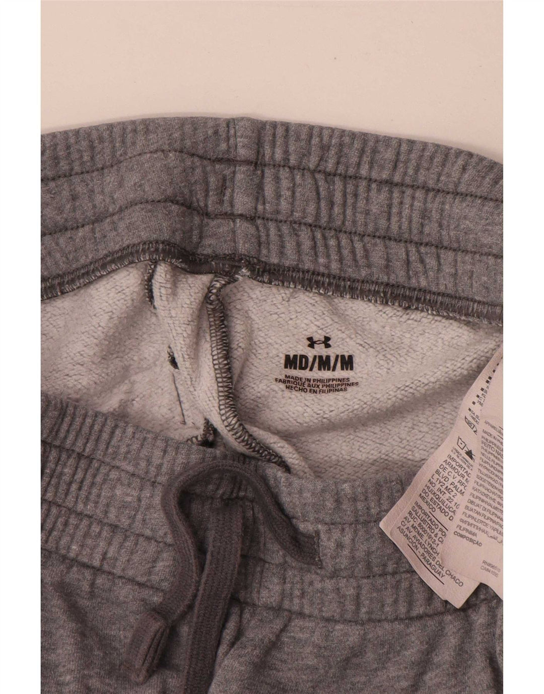 Under Armour muške trenirke Hlače Joggers srednje sivi flekasti pamuk
