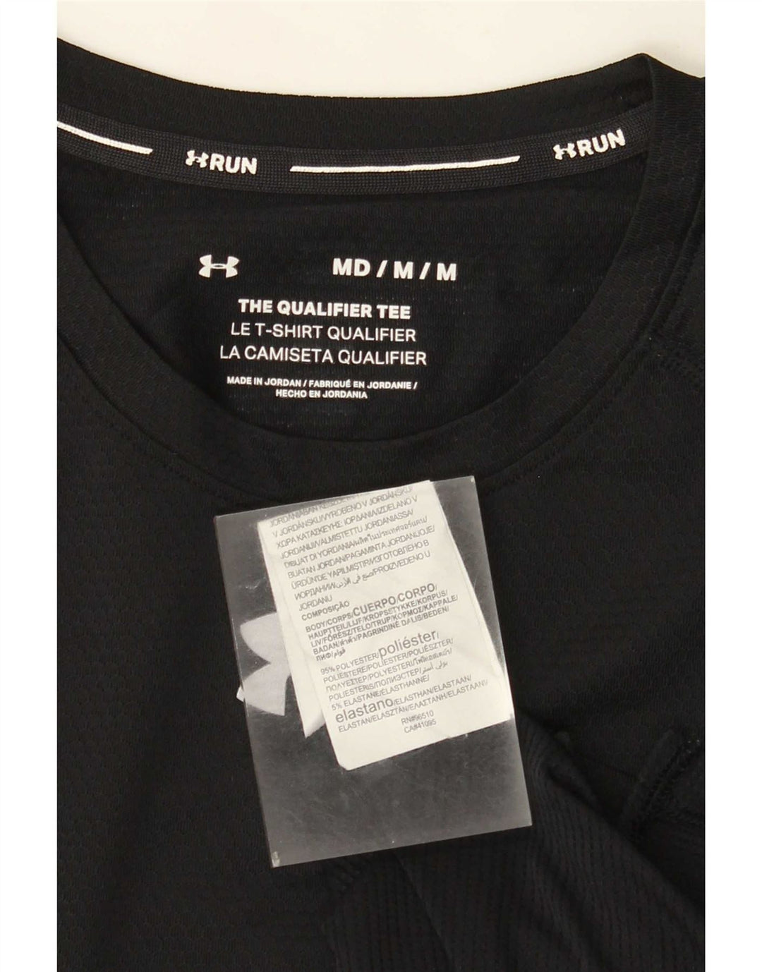 Under Armour muška majica kratkih rukava srednji crni poliester
