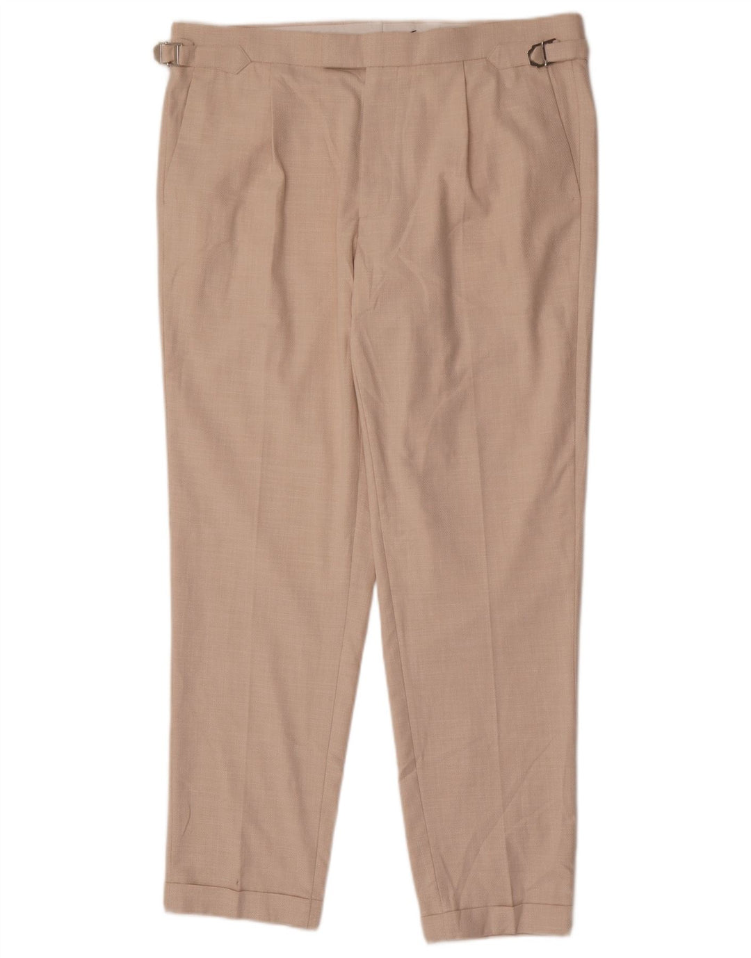 Marks & Spencer muške sužene chino hlače W36 L30 bež poliester