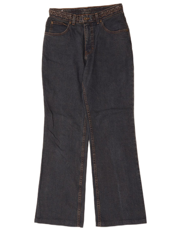 Marks & Spencer ženske traperice Bootcut UK 10 male W28 L30 tamnoplave
