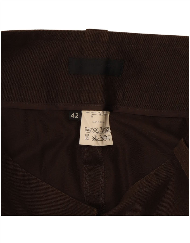 CNC kostim Nacionalna ženska kargo suknja IT 42 srednje veličine W30, smeđi pamuk