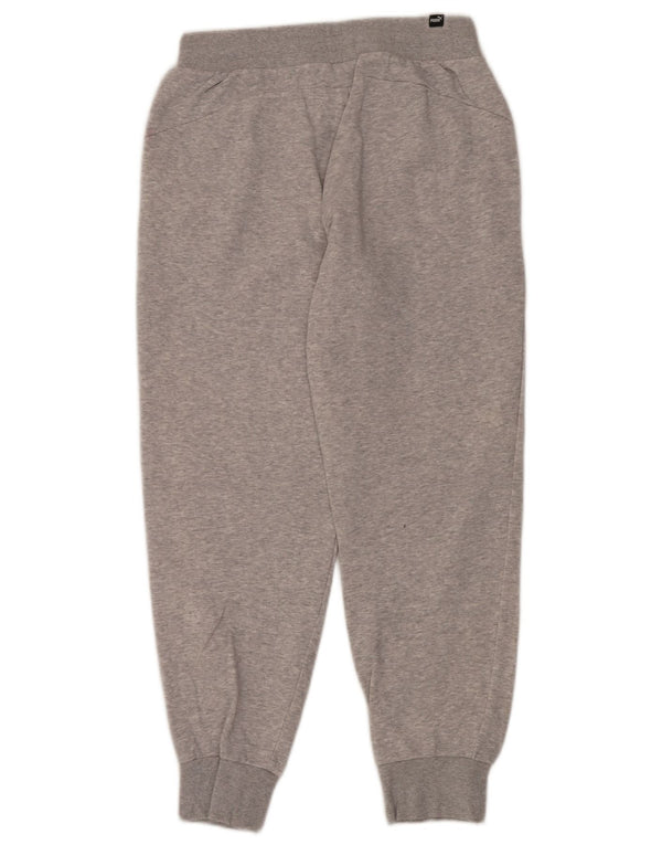PUMA Ženska trenirka Hlače Joggers UK 10 Small Grey Flected Cotton