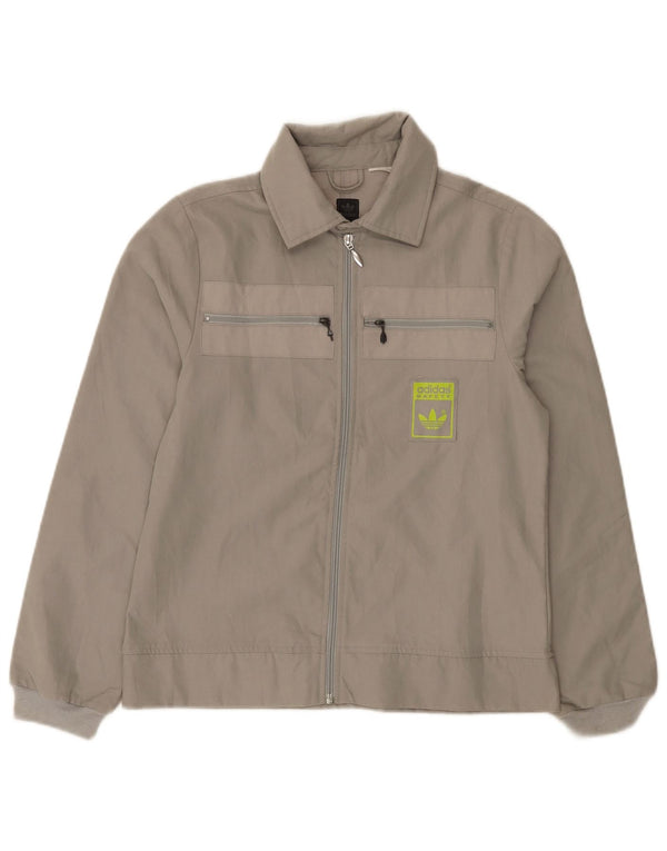 Adidas ženska bomber jakna EU 38 srednje sivi pamuk