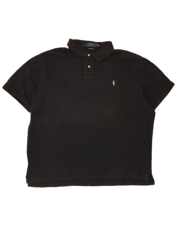 Polo Ralph Lauren muška uska polo majica prilagođenog kroja 2XL crna