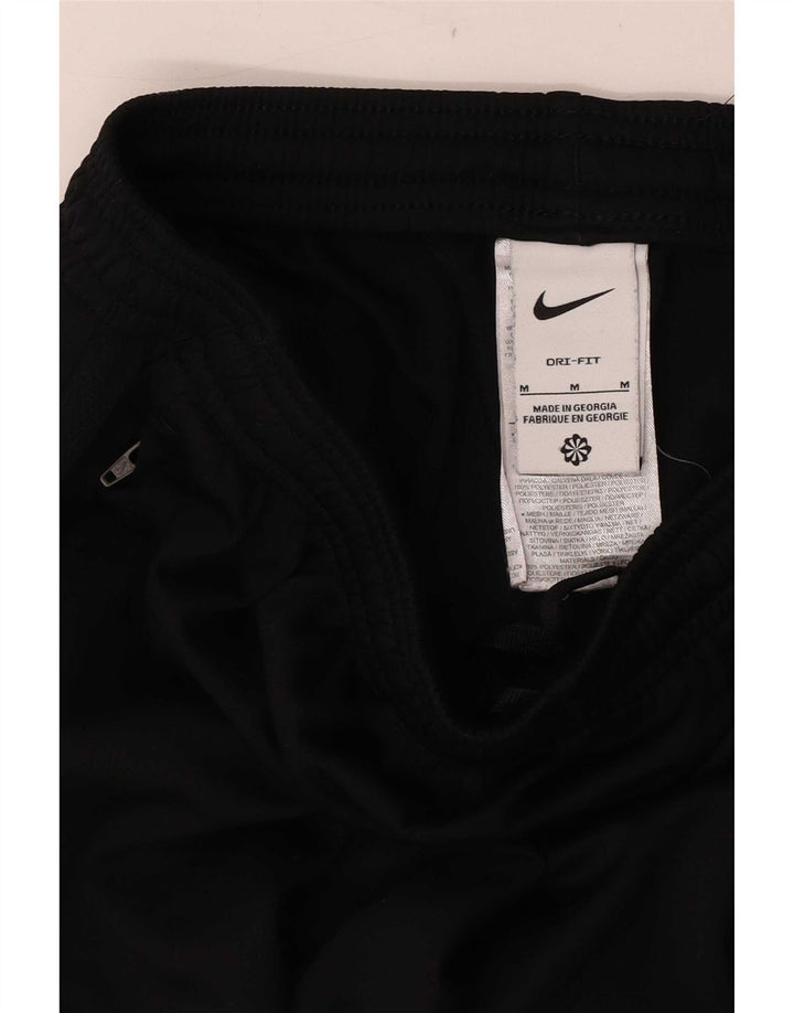 Nike muške Dri Fit hlače za trenirku srednje crne boje od poliestera