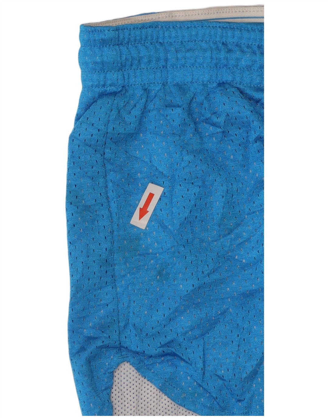 Nike ženske sportske kratke hlače UK 14 srednje plavi poliester