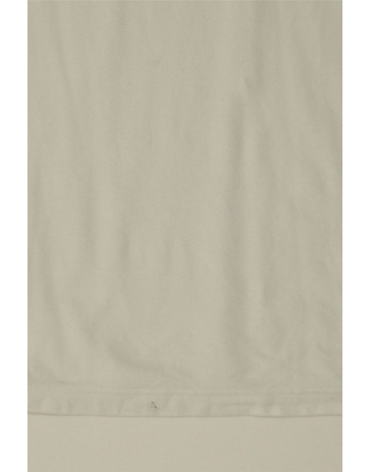 FILA Mens Polo Shirt Medium White Cotton Vintage Fila and Second-Hand Fila from Messina Hembry 
